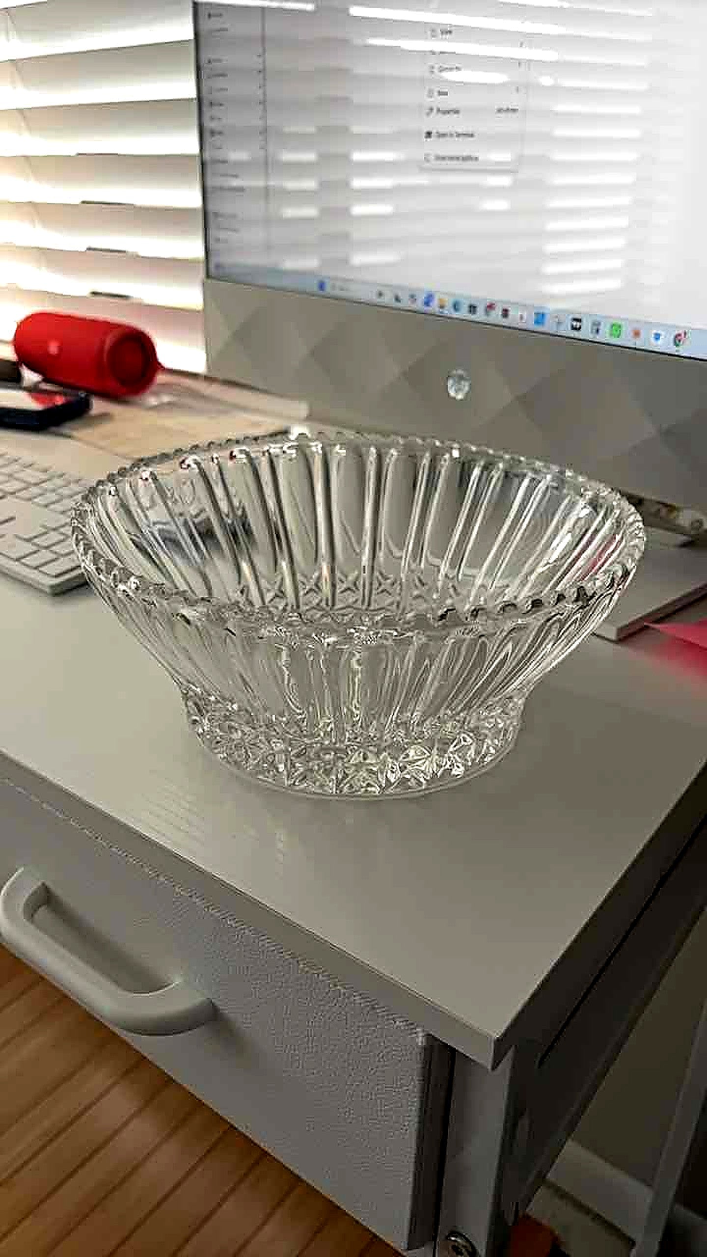 Crystal Serving Bowl