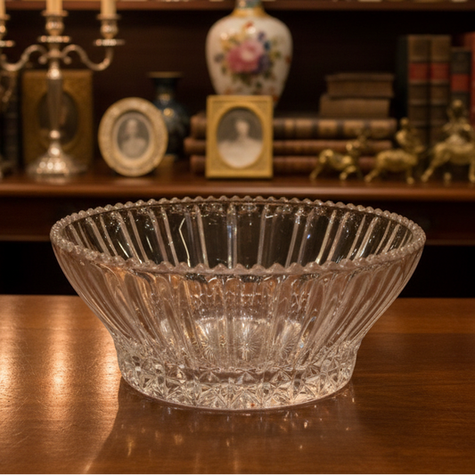 Crystal Serving Bowl