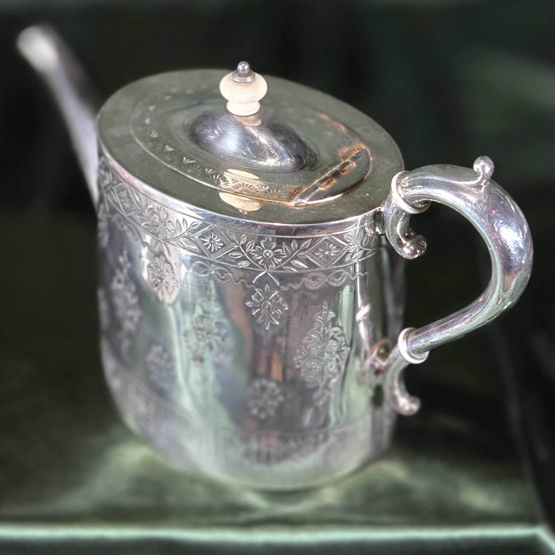 Victorian Silver Plated Teapot