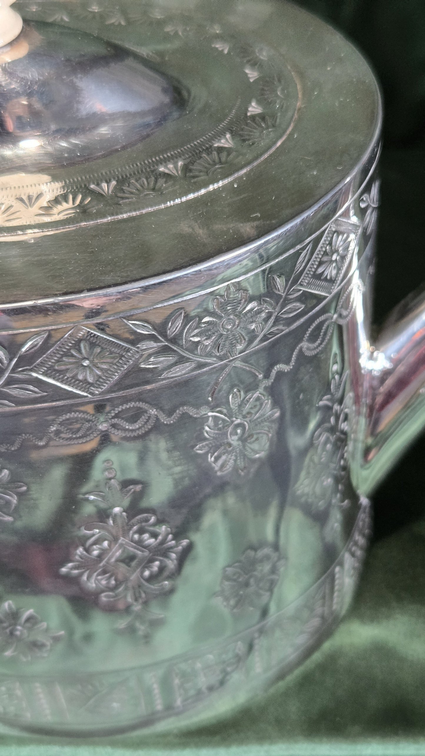 Victorian Silver Plated Teapot
